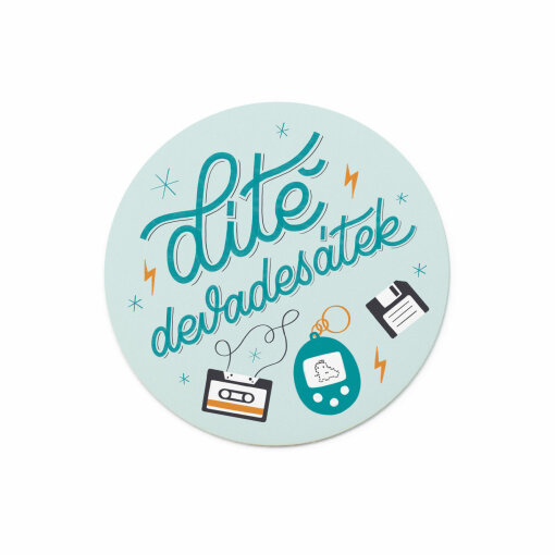 samolepka Dítě devadesátek